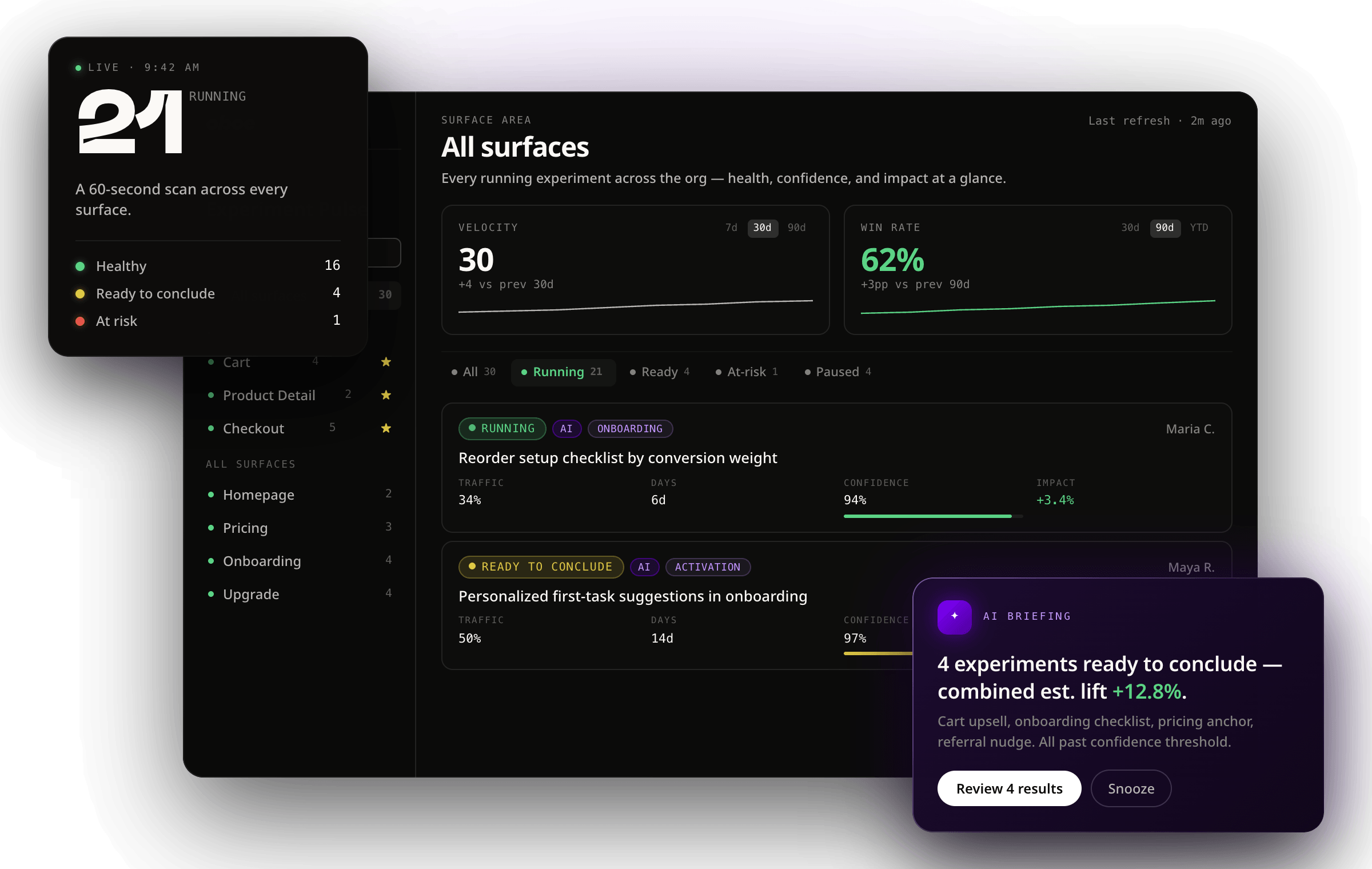 Experiment Pulse — See the system